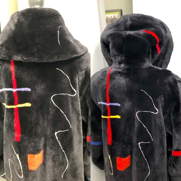 Zuki, Made in Canada Sheared Beaver Coat - Picture 4 of 8